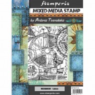 Sellos de Caucho Stamperia Mechanism WTKAT14