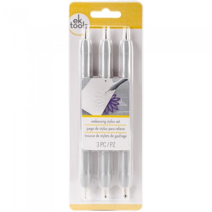 Punzon x 3 unidades EK Tools Embossing Stylus Set
