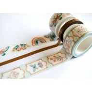 Washi Tap SECRET GARDEN x 3 unidades