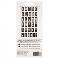 Sello Heidi Swapp Care Free Clear Stamps-Alphabet