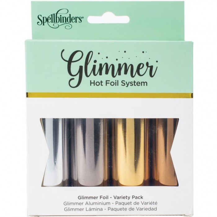 GLIMMER HOT FOIL 4 ROLLS - GLF-040