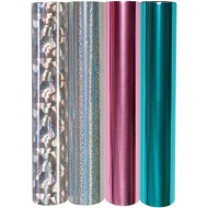 GLIMMER HOT FOIL 4 ROLLS - GLF-012