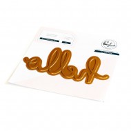 Placa Pinkfresh Studio Hot Foil Plate Sentiment Suite: Hello Foil PF162822