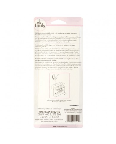 Cutter de Precisión retractil 5 en 1 EK Success Retractable Knife