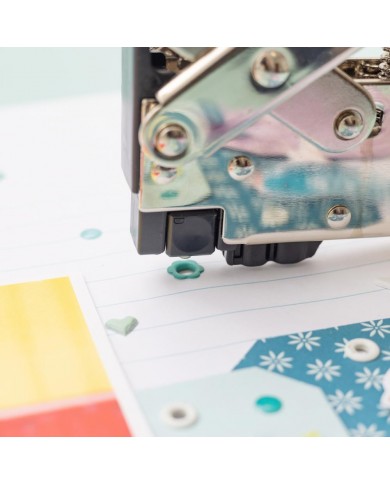 Perforadora de orificios y colocador de ojalillos CROP A DILE BIG BITE - AQUA