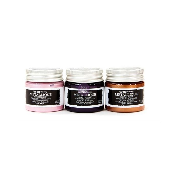 ART ALCHEMY-METALLIQUE ROCOCO set of 3