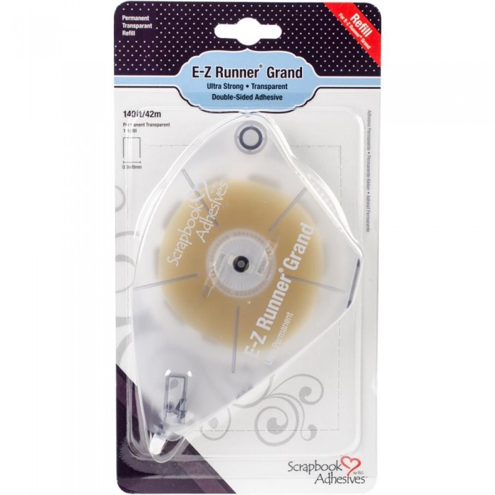 Repuestos Scrapbook Adhesives E-Z Runner Grand Adhesive Refill Permanente