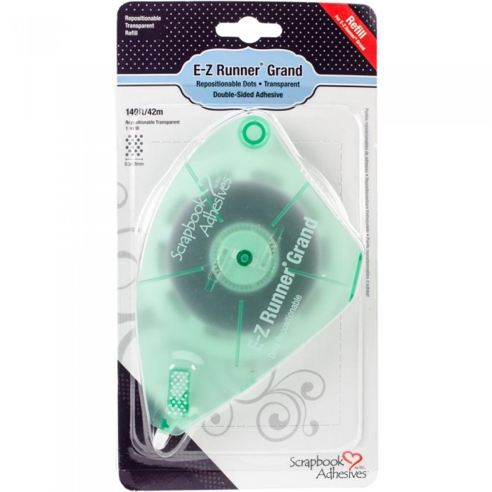 Repuestos Scrapbook Adhesives E-Z Runner Grand Adhesive Refill Reposicionable