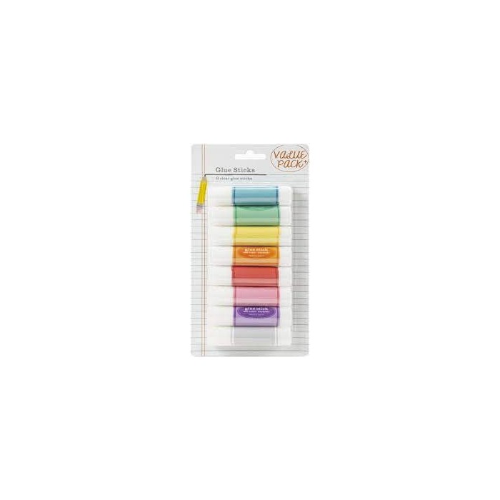 Pack de pegamentos transparentes AC x 8 unidades