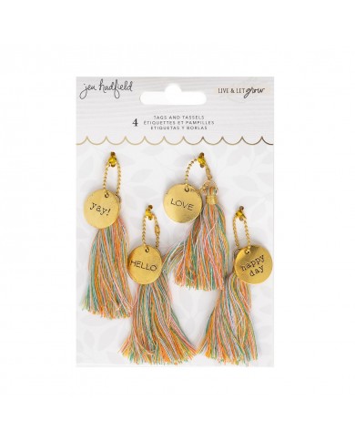 Tags y tassels AC - JH - LIVE AND LET GROW
