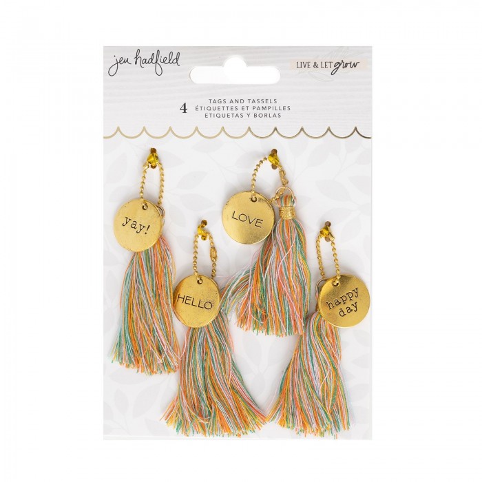 Tags y tassels AC - JH - LIVE AND LET GROW