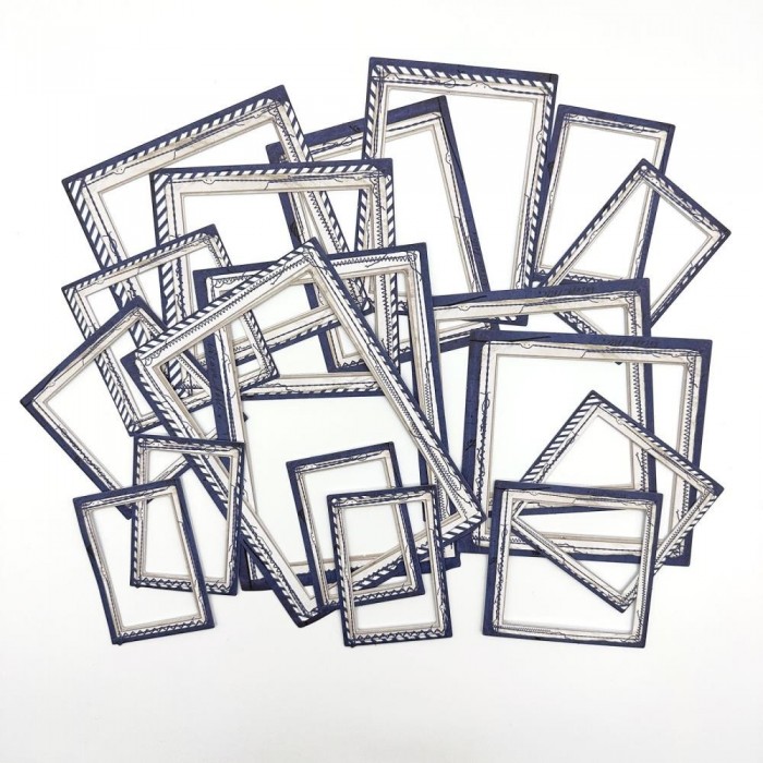 Marco de Carton pre recortados Color Swatch: Inkwell Frame Set CSI40964
