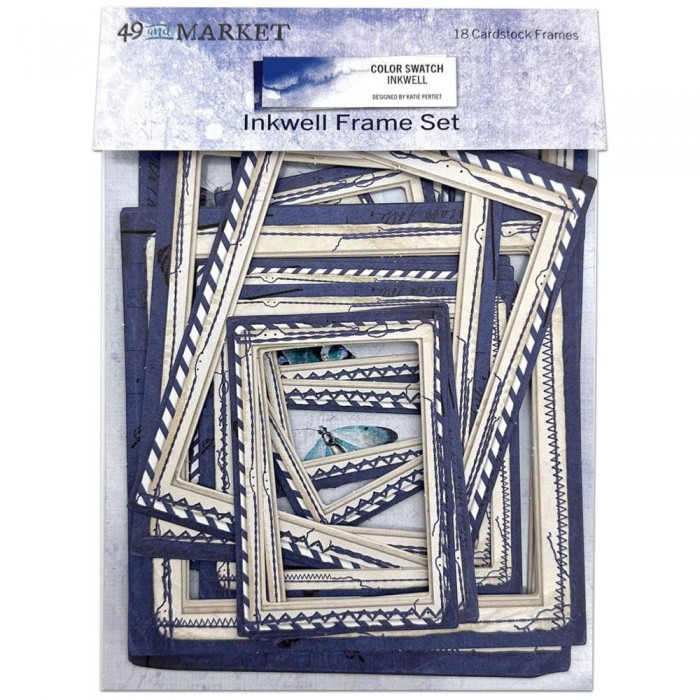 Marco de Carton pre recortados Color Swatch: Inkwell Frame Set CSI40964