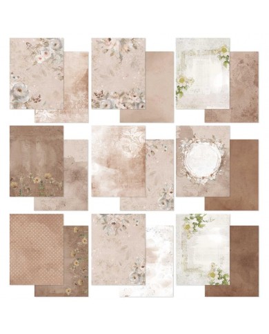 Colección de papeles CST41114 49 And Market Mini Collection Pack 6"X8" Color Swatch: Toast