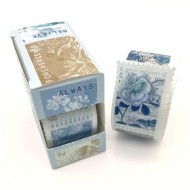 Cinta Washi 49 AND MARKET VINTAGE ARTISTRY SERENITY POSTAGE WASHI TAPE VAS38107