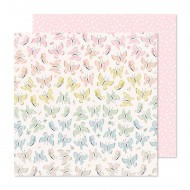 Hoja PATTERNED PAPER - CP - GINGHAM GARDEN - 12 X 12 - ALIGHT