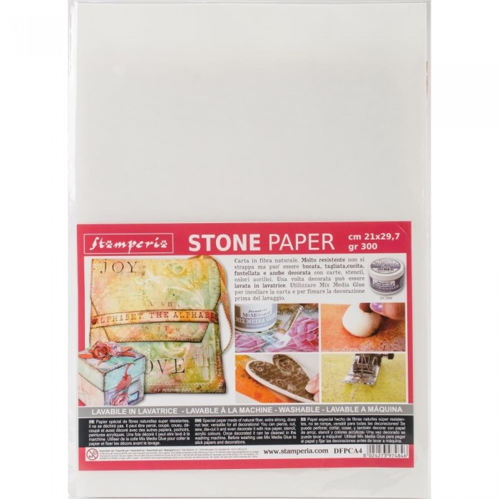 Stone Paper Lavable Stamperia
