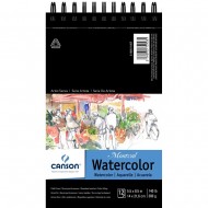 Libreta con espiral Canson Montval Spiral Watercolor Pad 5.5"X8.5" 511057