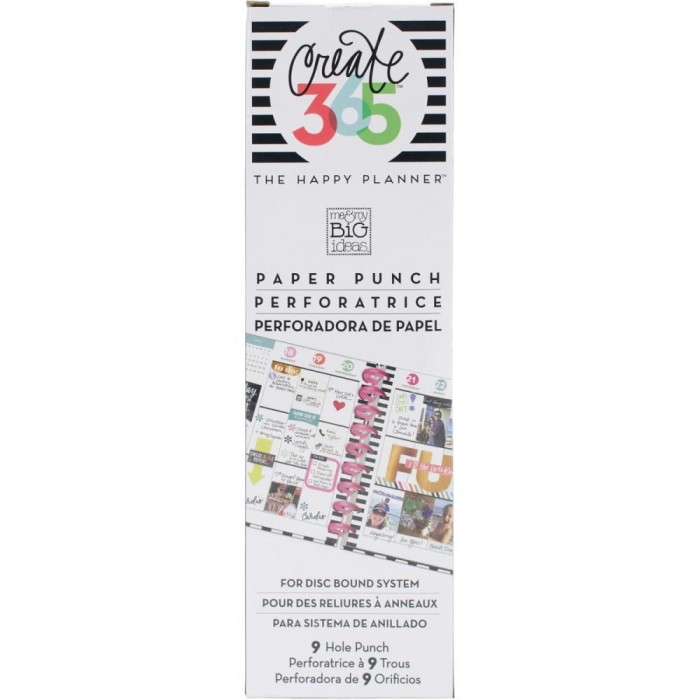 Perforadora de 9 agujeros Happy Planner Classic Punch