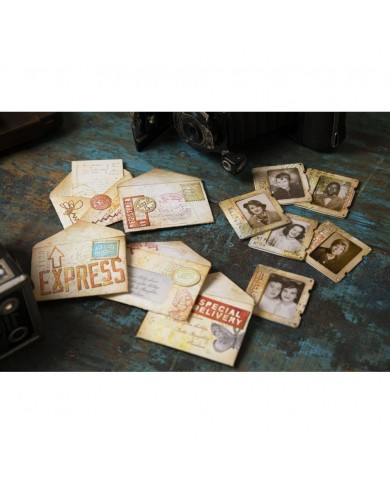 Troqueles Sizzix Thinlits Dies By Tim Holtz 54/Pkg