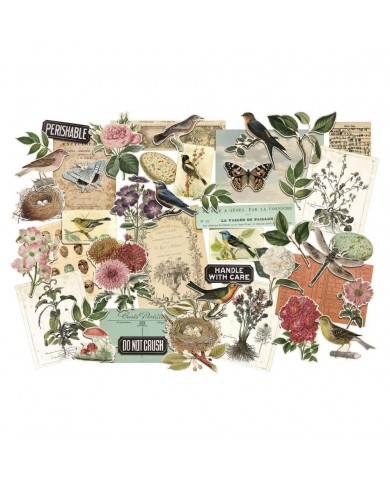 Recortables o diecuts TH94316 Idea-Ology Layers Die-Cuts 45/Pkg Organic