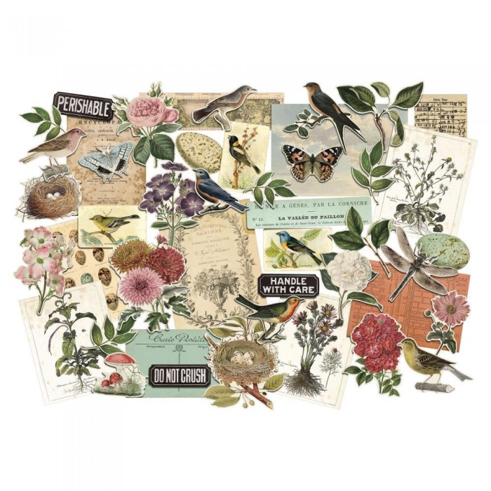Recortables o diecuts TH94316 Idea-Ology Layers Die-Cuts 45/Pkg Organic