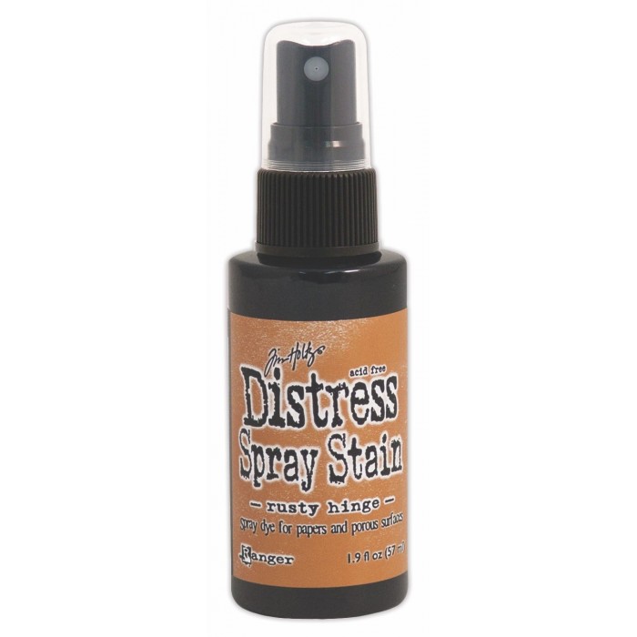 Distress Spray Stain - RUSTY HINGE TSS42440