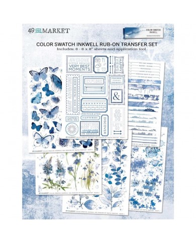 Rubons o Transferibles 49 And Market 40926 Rub-Ons 6"X8" 6/Sheets