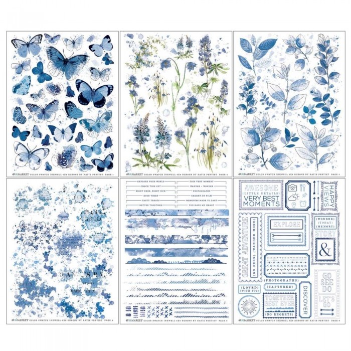 Rubons o Transferibles 49 And Market 40926 Rub-Ons 6"X8" 6/Sheets