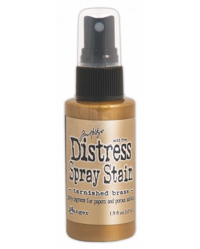 Distress Spray Stain - TARNISHED BRASS TSS42549