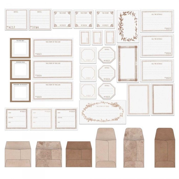 Recortables o Pre troquelados CST41183 Envelope Bits