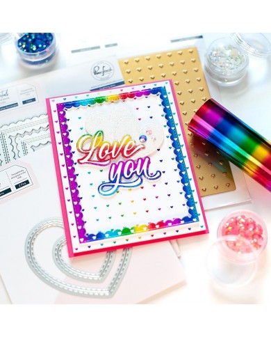Placa para Sistema HotFoil Pinkfresh Studio Hot Foil Plate PF135821