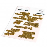 Placa para Sistema HotFoil Pinkfresh Studio Hot Foil Plate PF193123