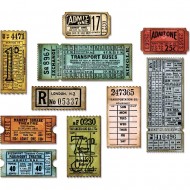 Troqueles Sizzix Thinlits Dies By Tim Holtz Ticket Booth 662698