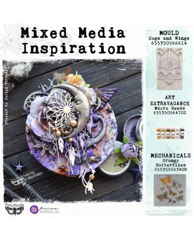 Moldes de Silicona 966614 Finnabair Decor Moulds 5"X8"