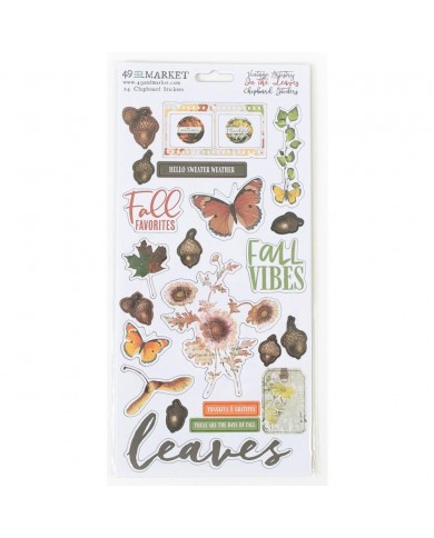 Recortables de carton Vintage Artistry Chipboard Stickers 6"X12" VAL35151