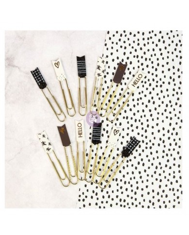 Clips My Prima Planner Embellishments - BANNER PAPER CLIPS