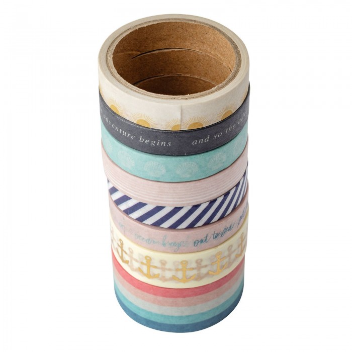 Cinta Washi 34021027 HS Set Sail  GODL FOIL (8 PIECE)