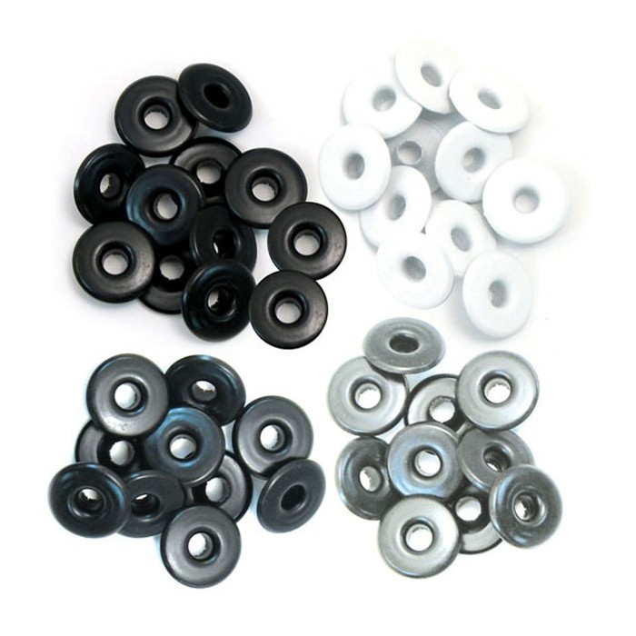 EYELET u OJALES de aluminio en tono de grises (40 PIECE) 41594-7