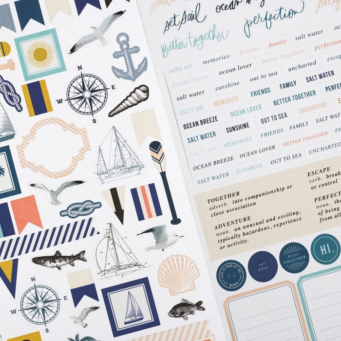 Sticker de HS Set Sail 151 piezas 34021043