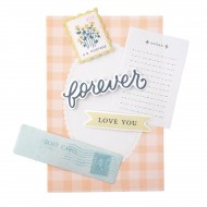 Recortables y adornos EMBELLISHMENT 34014025 - CP - GINGHAM GARDEN - PAPERIE PACK - INCLUDES PAPER AND STICKERS (200 PIECE)