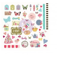 PRIMA MARKETING - BUTTERFLY BLISS COLLECTION EPHEMERA