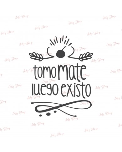 Sello Tomo mate LS C020 - TOMO MATE Y EXISTO