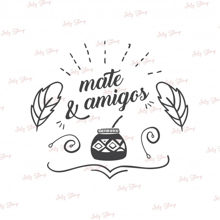 Sello Mate y amigos LS C022 -