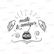 Sello Mate y amigos LS C022 -