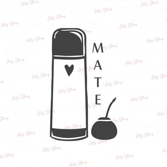 Sello Mate y termo LS C023 -