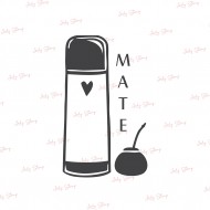 Sello Mate y termo LS C023 -
