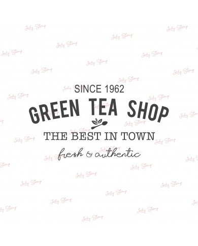 Sello Green tea Shop LS C025 -