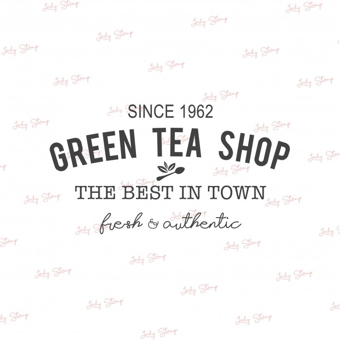Sello Green tea Shop LS C025 -