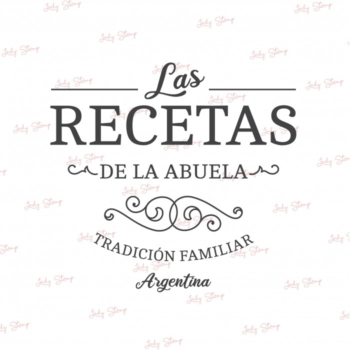 Sello Las Recetas LS C059